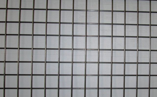 Geschweißter Maschendraht (aus glattem Draht) aus Stahl roh DC/DD/S235 - Ø 3, Masche 30x30, 1000x2000