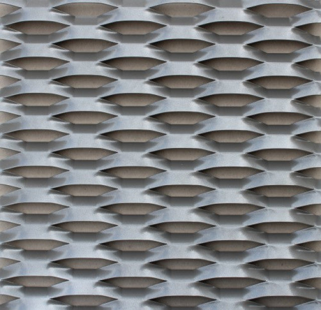 Streckmetall aus Aluminium ENAW1050H24 - TH 150x56 x 21,5 2x2000x1500