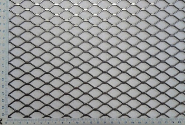 Streckmetall aus Stahl roh DC/DD/S235 - FR 28x15 x 1.5/Flachgewalzt 1.5x1250x2000