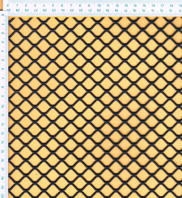 Streckmetall aus feuerverzintem Vormaterial DX51D+Z - DX55D - FQ 20x17 x 1.7/Flachgewalzt 1x1250x2500