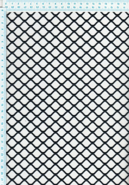 Streckmetall aus Stahl roh DC/DD/S235 - FQ 20x15 x 1.7/Flachgewalzt 1.5x1000x2000