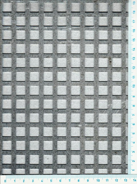 Lochblech aus rostfreiem Vormaterial 1.4301 - 1.4307 - QG 10-15 1,0x1000x2000