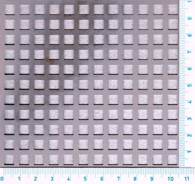 Lochblech aus feuerverzinktem Vormaterial DX51D+Z - DX55D - QG 5-8 1,0x1000x2000