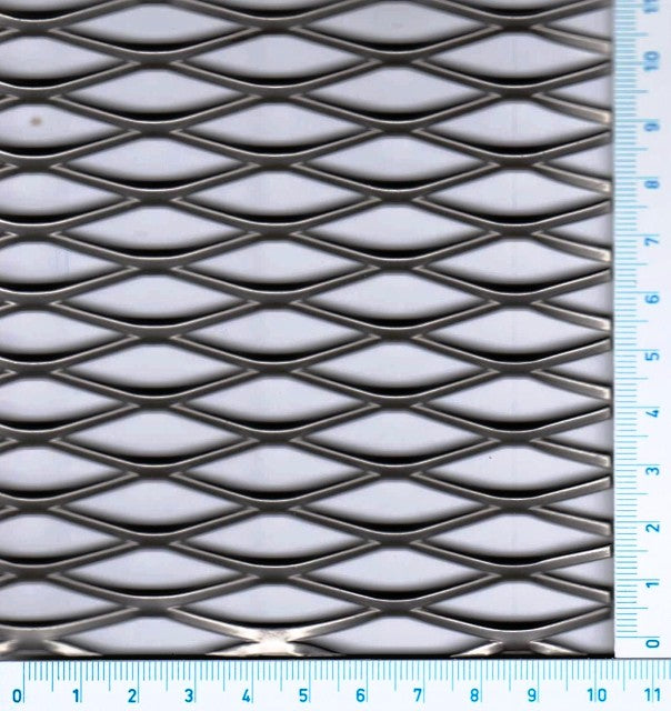 Streckmetall aus Stahl roh DC/DD/S235 - TR 43x13 x 2.5 1.5x2000x1000