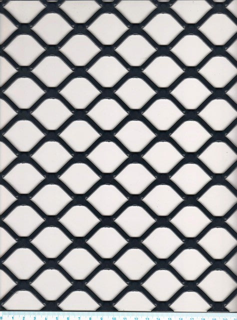 Streckmetall aus Stahl roh DC/DD/S235 - FQ 50x37 x 4.5/Flachgewalzt 3x1000x2000