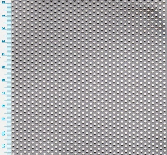 Lochblech aus Stahl roh DC/DD/S235 - RV 2-3.5 0.8x1000x2000