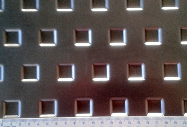 Lochblech aus Stahl roh DC/DD/S235 - SO 20-40 1.5x1000x2000