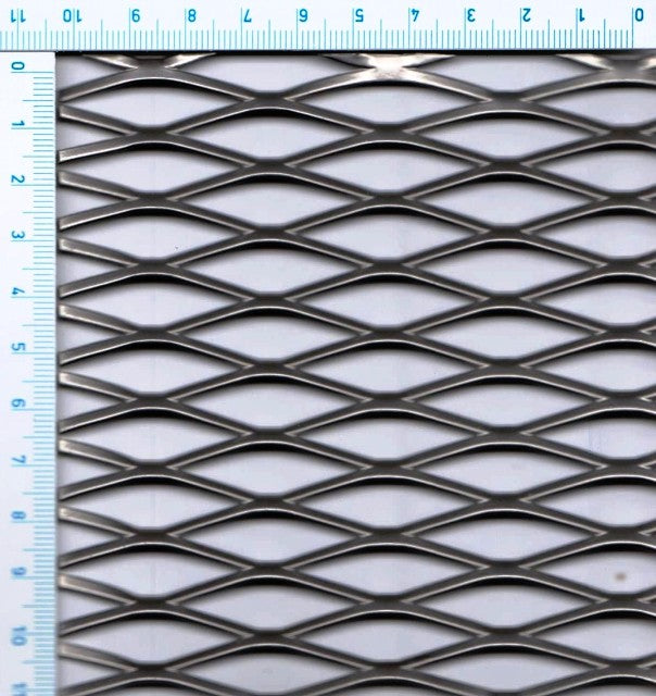 Streckmetall aus rostfreiem Vormaterial 1.4301 - 1.4307 - TR 42x12 x 3 2x1000x2000